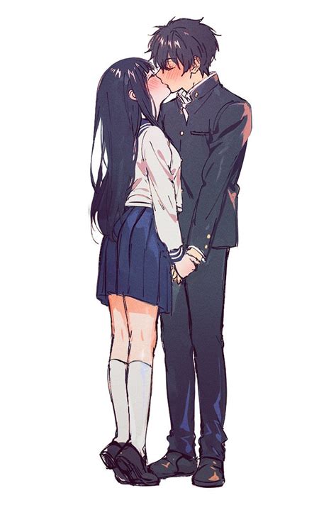 양말가게 On Twitter Anime Kiss Anime Couple Kiss Cute Anime Coupes