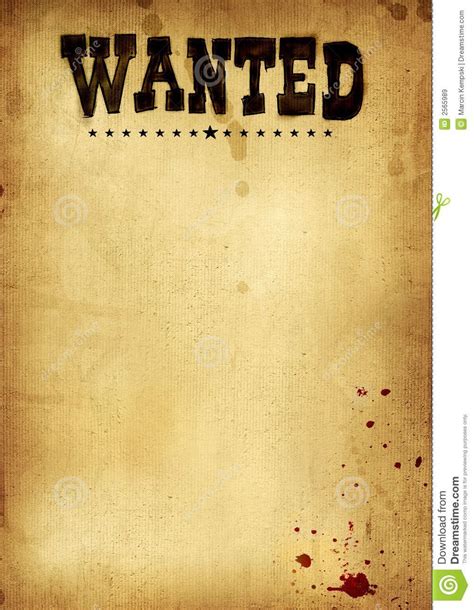 Most Wanted Template Free Download Poster Template Free Poster