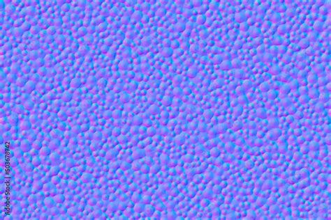 Normal Map Seamless Texture Of Styrofoam Balls Or Bubbles Bump Mapping