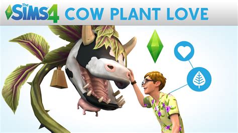 The Sims 4 Cow Plant Love Weirder Stories Official Trailer Youtube