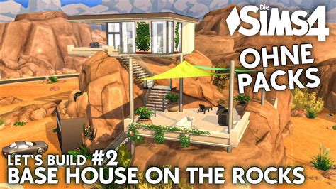 Jetzt ist es fertig, aber ich brauche noch eine reception. Die Sims 4 Haus bauen OHNE Packs & CC | Modernes Base Haus ...