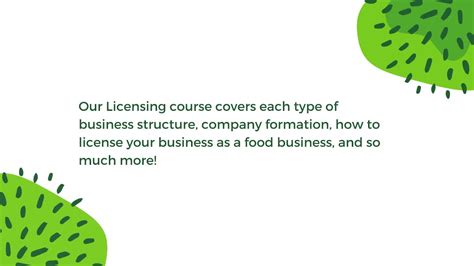 Food Business Licensing On Demand Course Youtube