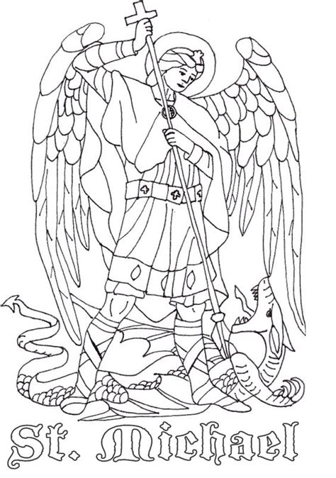 There is an old legend that once st. St michael clipart - Clipground