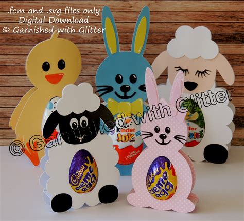 bunny Easter chocolate holder chocolate holder Easter egg holder Bunny