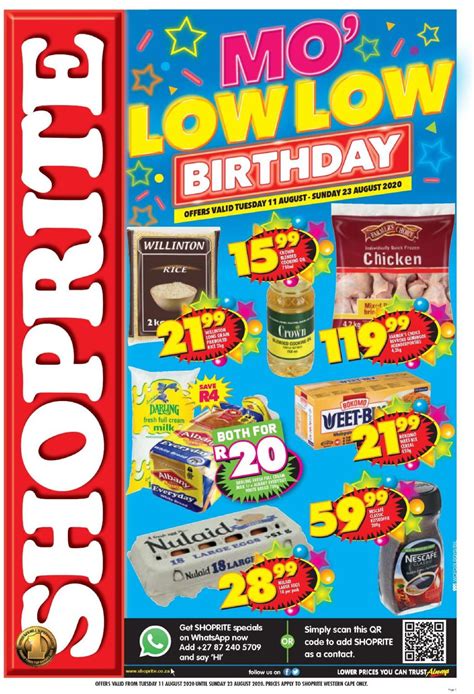 Shoprite Current Catalogue 20200811 20200823