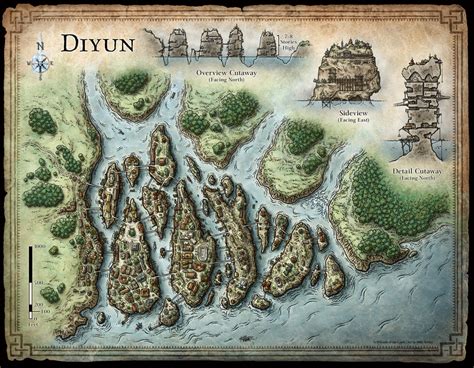 Mike Schley Fantasy City Maps Diyun Digital 2
