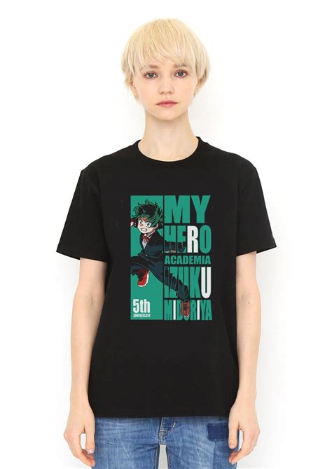 My Hero Academia Izuku Midoriya T Shirt Hakusuru Anime Clothing And Dakimakura