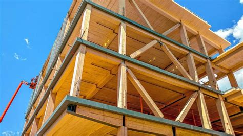 Umass Multi Level Building Showcases Cutting Edge Timber Construction