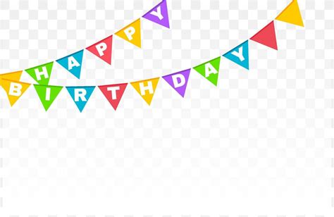 Birthday Party Invitation Banners Set Of Flag Garlands 15258989
