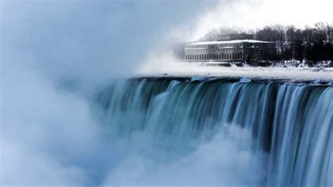 Polar Vortex Transforms Niagara Falls Into Frozen Wonderland