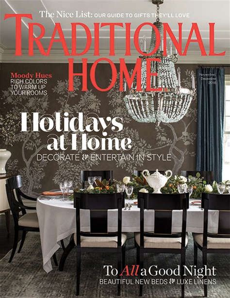 Traditional Home Magazine Free Subscription ·