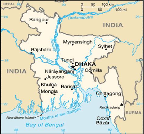 Bangladesh Map Districts Of Bangladesh Wikipedia Jantung Ikan