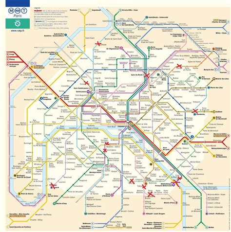 Rome Metro Map With Streets