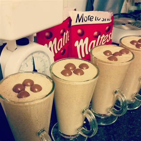 Homemade Malteser Milkshake All You Need Is 150g Vanilla Icecream 135g