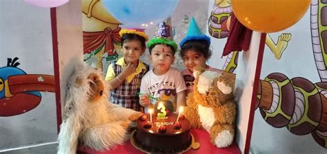 Birthday Celebration Of Dhruvrawat Of Playgroup In Our Murlipura