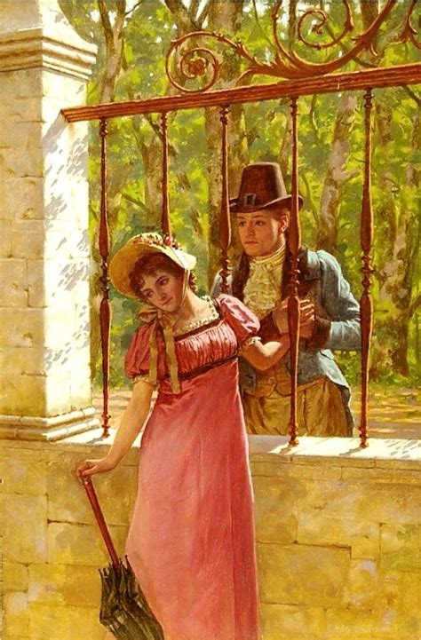 The Rendezvous By Reginald Edward Arnold Paintings Romance