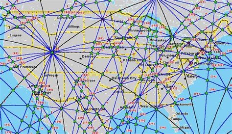 Clearly Defined Magnetic Ley Lines In America Magnetic Ley Lines In
