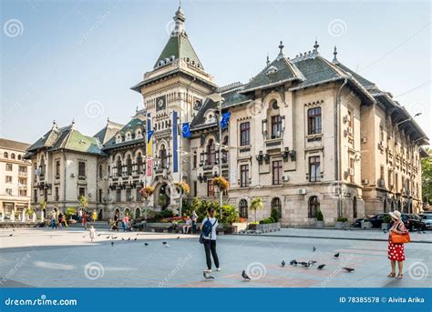 Dolj County Prefecture In Craiova Romania Editorial Stock Photo