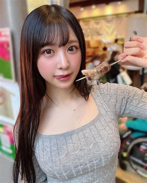 真島なおみさんのインスタグラム写真 真島なおみinstagram「お肉〜！ ️ Japanesegirl Model Sexy Selfie Animegirl