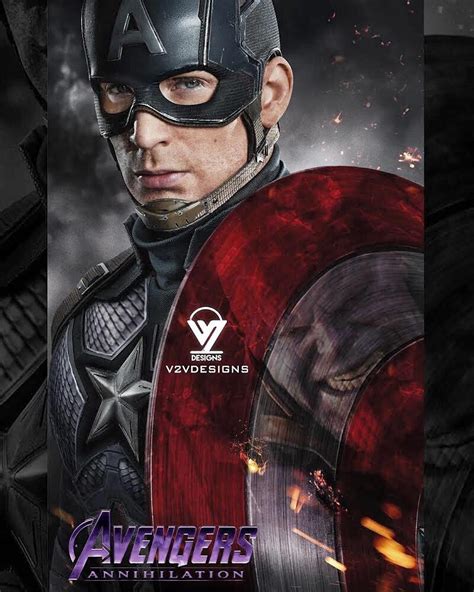 Avengers 4 Captain America Poster By V2vdeisgns Rmarvelstudios