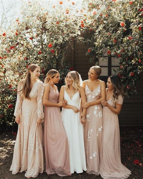 20 Mismatched Bridesmaid Dresses For 2021 Roses And Rings