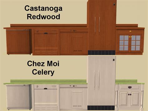 Mod The Sims 3 Kitchen Appliance Mm Recolours