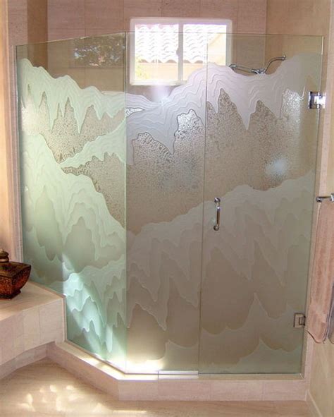 Frosted Glass Shower Panel Sans Soucie Art Glass Free Nude Porn Photos