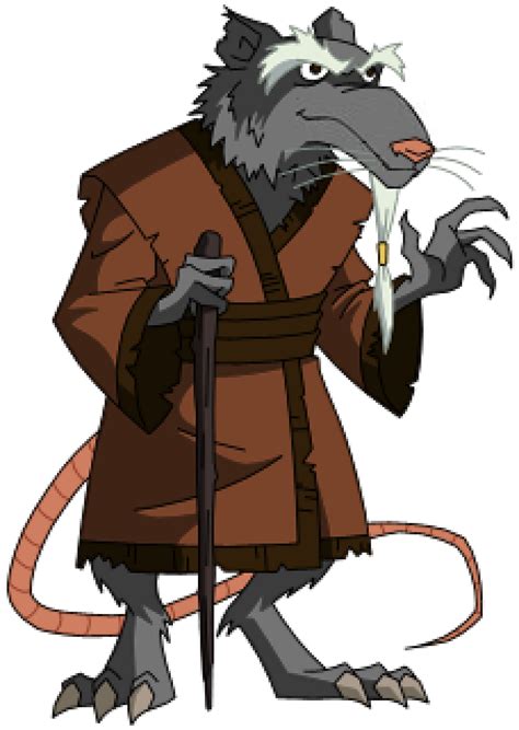 Master Splinter Character Comic Vine A Rat Mutated By Exposure To