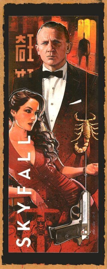 Skyfall 2016 By Mark Raats James Bond Movie Posters James Bond