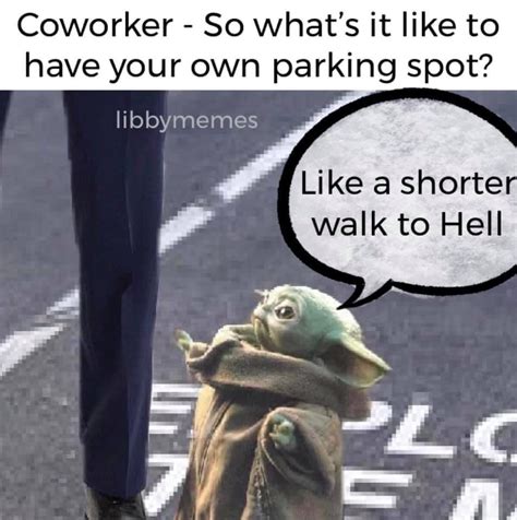 Yes, he's a sentient alien species, but could he. Pin by N T on Baby Yoda in 2020 | Yoda meme, Workplace ...