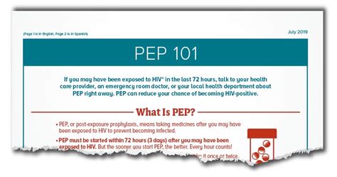 Pep Hiv Basics Hivaids Cdc