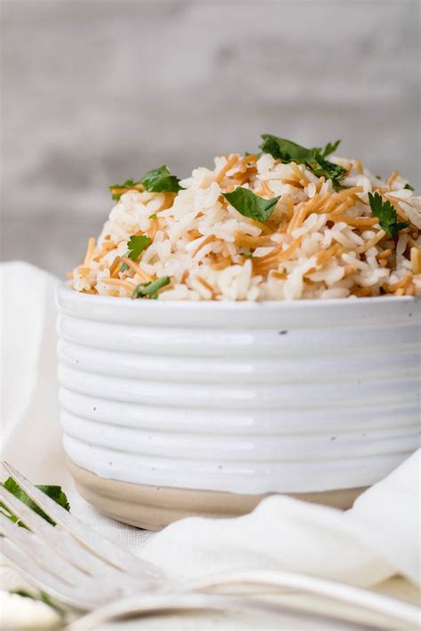 Lebanese Rice Pilaf With Vermicelli And Cinnamon Recipe Side Dishes