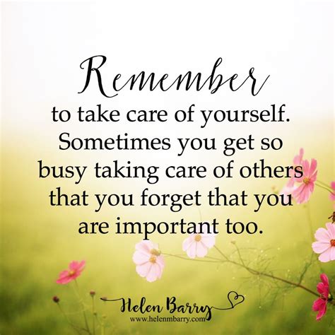 Quotes On Taking Care Of Yourself Inspiration