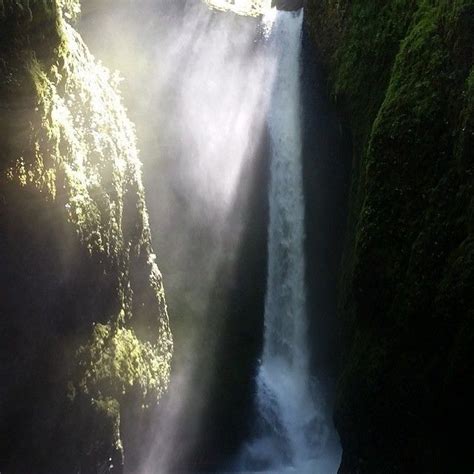 Oneonta Creek Bed Oregon Waterfall Lower Explore Instagram Posts