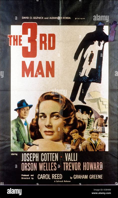 The Third Man Poster Date 1949 Stock Photo Alamy