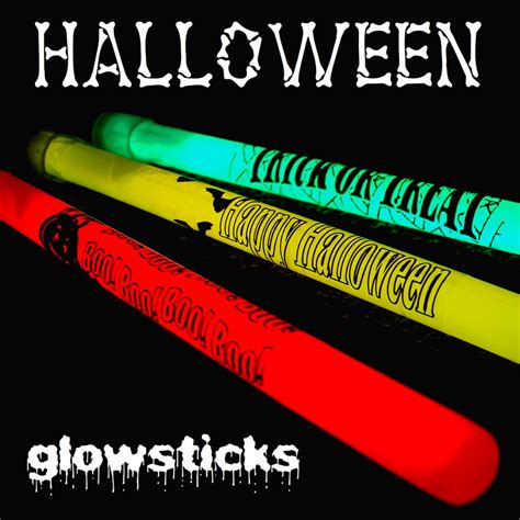 50 Assorted Halloween 6 Glow Sticks