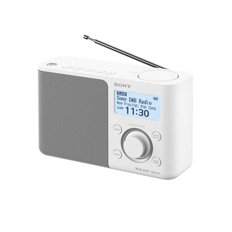 Radio Portable Digitale Sony Xdr S61d Dabdabfm Blanc Radio Achat