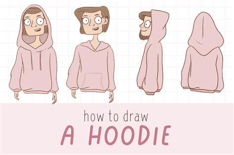 How To Draw A Hoodie On A Person For Beginners