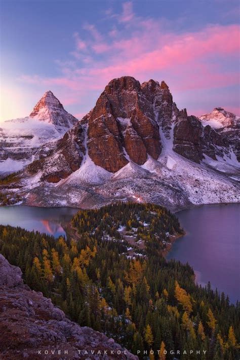 Mount Assiniboine Bc Canada Scenery Nature Photography Beautiful