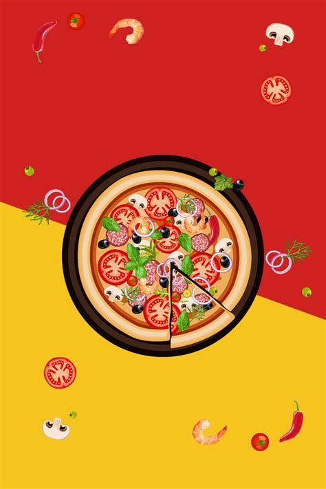 Makan Makanan Lezat Pizza Lezat Latar Belakang Gambar Wallpaper Untuk