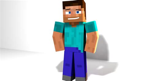 Minecraft Steve Rig Blender Telegraph