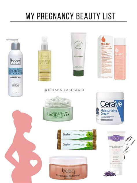 Pregnancy Beauty List Beauty Products Ive Swapped In During My Pregnancy Chiara