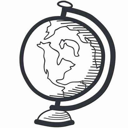 Globe Earth Icon Map Geography Education University