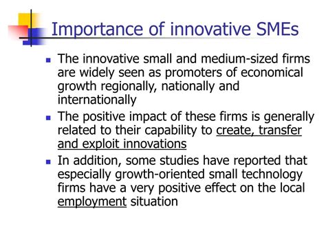Ppt The Commercialization Process Of Innovation In Small And Medium