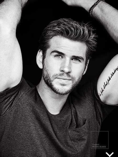 Liam Hemsworth In Bath Tub Mag Scans Naked Male Celebrities