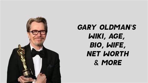 Gary Oldmans Wiki Age Bio Wife Net Worth More In Gary Oldman Acting School Scary