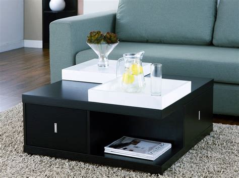 Coffee Tableexcellent Modern Square Black Coffee Table Modern Square