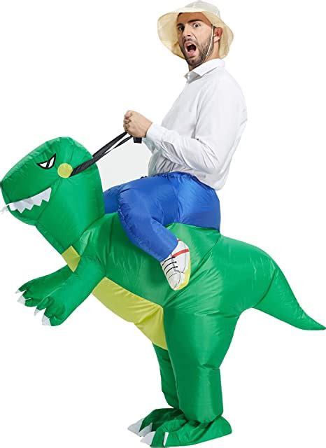 Toloco Inflatable Costume Adult Halloween Costumes For Men Dinosaur Adults Blow