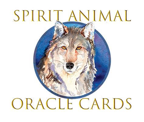 Spirit Animal Awareness Oracle Card Deck Etsy Uk