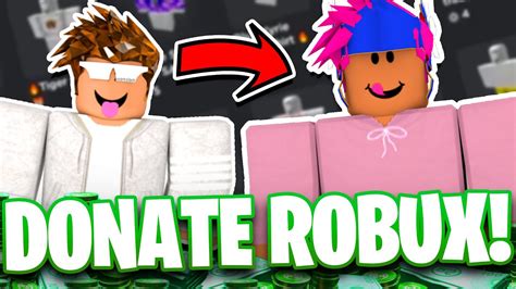 With our platform, you can earn robux completely legitimately, and receive it instantly. How To Donate Robux in Roblox - BOOST YOUR ROBLOX - YouTube
